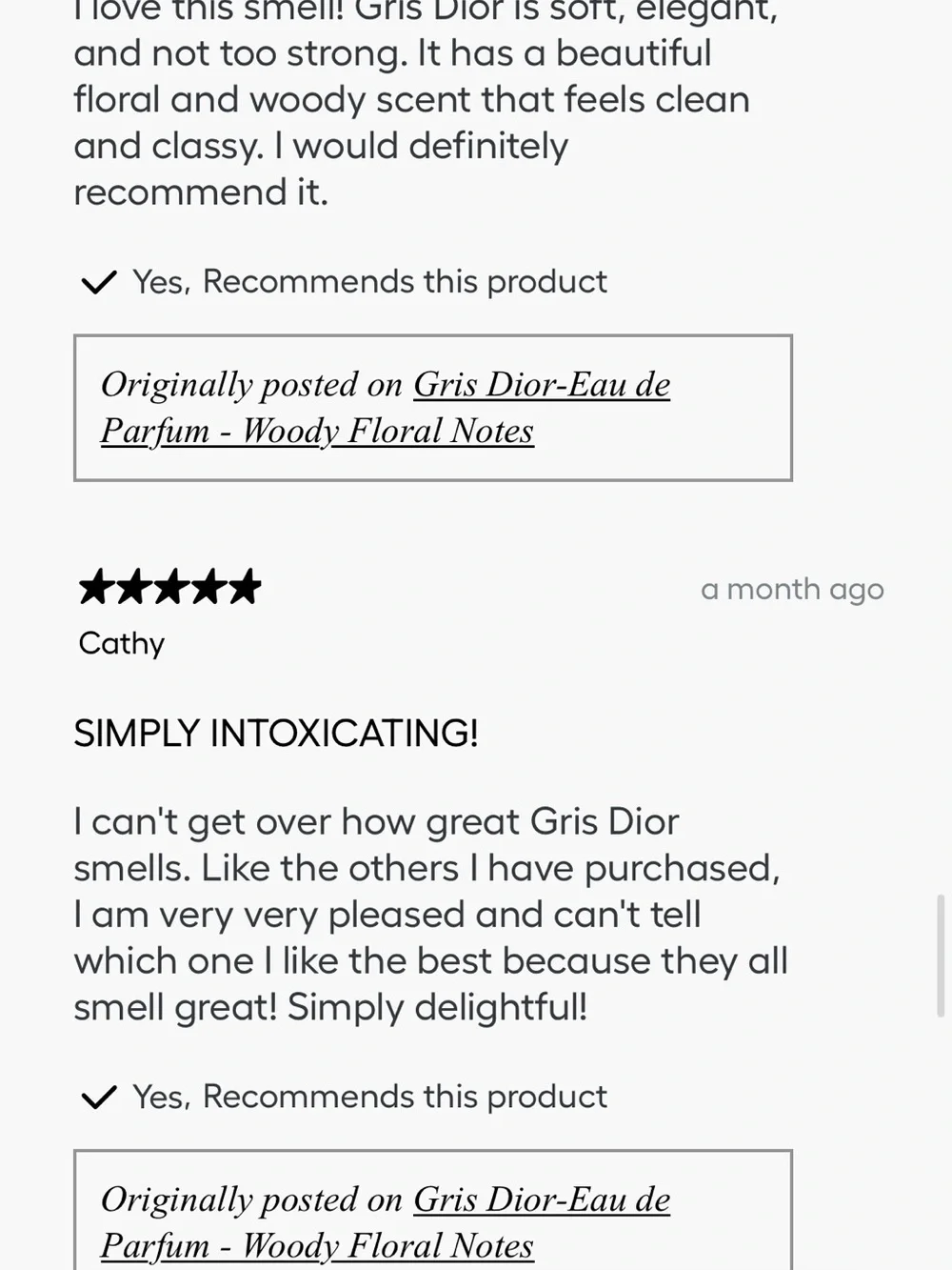 Dior Gris Dior fragrance